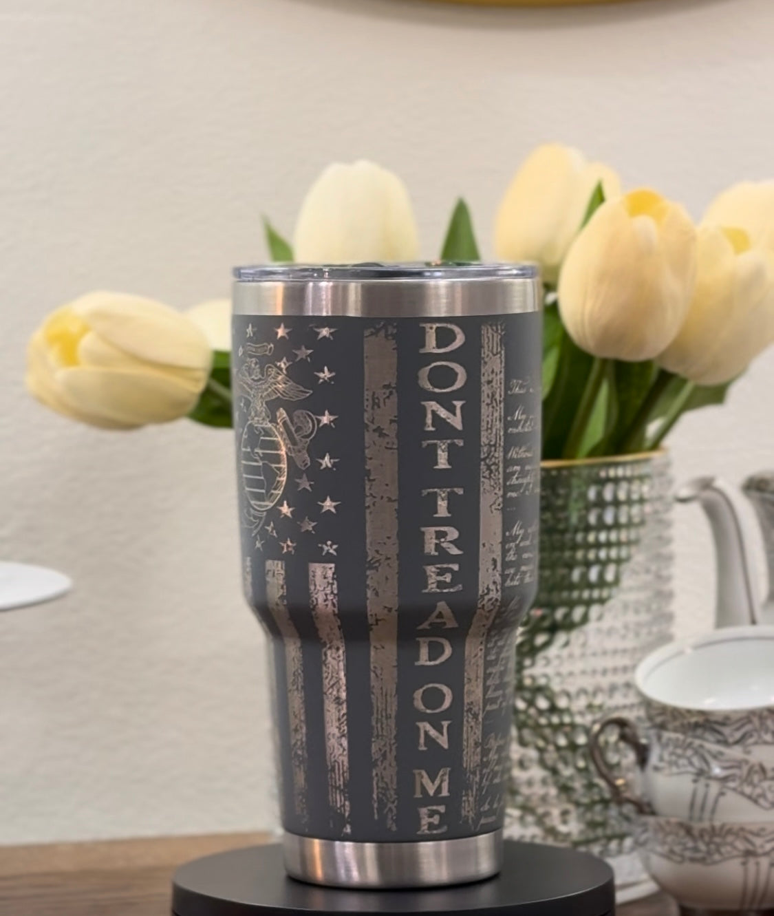 30oz USMC Riflemen's Creed Tumbler